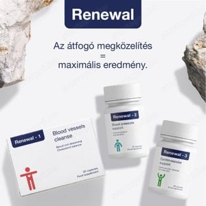 A Renewal 3 termék, a szív- és érrendszeri problémák megelőzésére fejlesztettek ki - kép 7