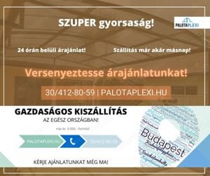 BRONZ Polikarbonát lemez: 10 mm | erősített | 2x UV védett - kép 5