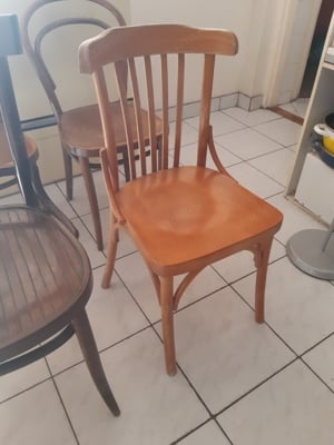 Retro thonet jellegű világos fa étkezőszék 1db - kép 1