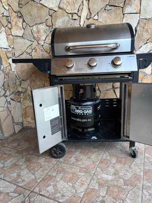  Grillsütő Tomahawk 3 égős gázgrill  - kép 2