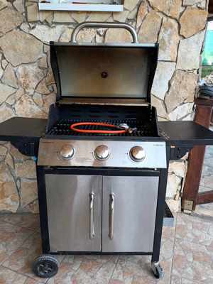  Grillsütő Tomahawk 3 égős gázgrill  - kép 4