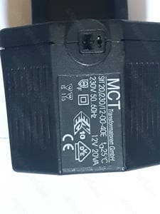 MCT AC adapter 12V 20VA működő - kép 3