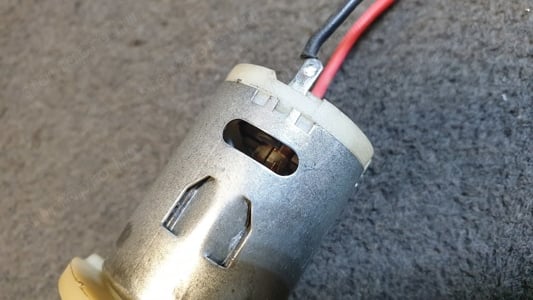 RS380S DC 4,8V villanymotor eladó - kép 6