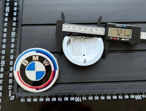 Új BMW 74mm Gépház Motorház Csomagtartó Embléma Jel 51148132375 - kép 4