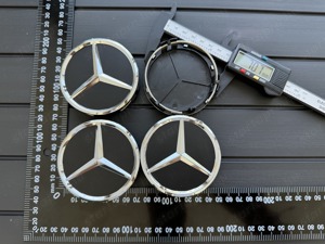 Új Mercedes 75mm Felni Alufelni Kupak Közép Felnikupak Sapka Embléma Porvédő B66470202 - kép 3