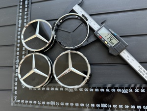 Új Mercedes 75mm Felni Alufelni Kupak Közép Felnikupak Sapka Embléma Porvédő B66470202 - kép 4