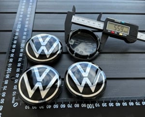 Új VW Volkswagen 65mm Felni Alufelni Kupak Közép Felnikupak Embléma Sapka Porvédő 5H0601171