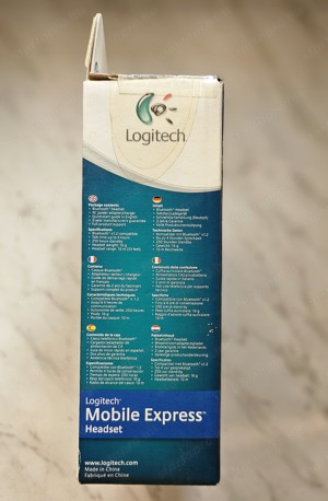 Logitech Mobile Express Headset Vezeték nélküli - ÚJ - kép 3