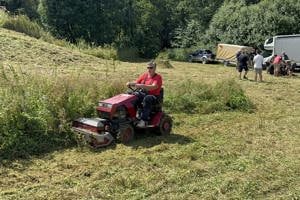 Cseh gyártmányú, 16 LE-s, Panter FD-5 gazvágó traktor !!! - kép 1