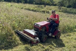 Cseh gyártmányú, 16 LE-s, Panter FD-5 gazvágó traktor !!! - kép 2