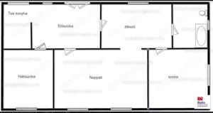 82 m2-es 3 szobás felújított családi Ház - Budapest agglomerációjában! - kép 11