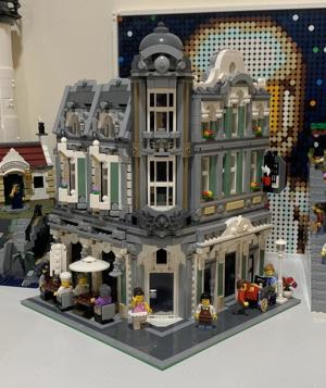 Lego komp. Creator Icons Jazz Cafe Corner Moduláris Ház Iroda 3369db LEPIN ÚJ - kép 4