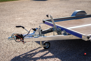 Black Friday Akció! Új 3m-es billenős fékes utánfutó rendszámmal csak 827.000 Ft - kép 6