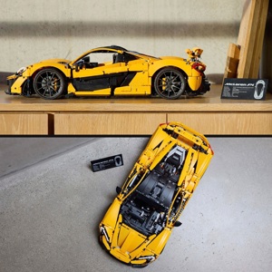 Lego komp. Technic 42172 McLaren P1 1:8 Supercar 3893db Lepin ÚJ - kép 10