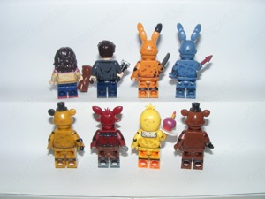 Lego FNAF Five Nights at Freddy 's figurák Abby Mike Spring Bonny Golden Freddy Chica Foxy figura ÚJ - kép 3