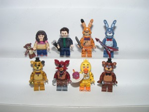 Lego FNAF Five Nights at Freddy 's figurák Abby Mike Spring Bonny Golden Freddy Chica Foxy figura ÚJ - kép 1