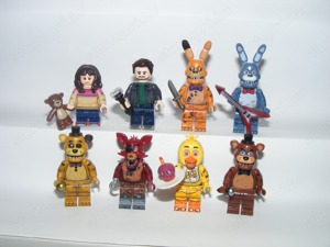 Lego FNAF Five Nights at Freddy 's figurák Abby Mike Spring Bonny Golden Freddy Chica Foxy figura ÚJ - kép 6