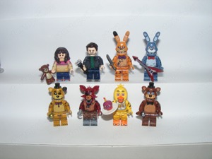 Lego FNAF Five Nights at Freddy 's figurák Abby Mike Spring Bonny Golden Freddy Chica Foxy figura ÚJ - kép 5