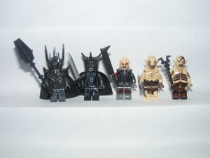 Lego Gyűrűk Ura Hobbit figurák Sauron Saruman Bolg Azog Gandalf Szauron Szája Szarumán ÚJ - kép 5