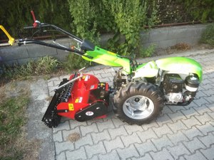 13 le-s MGM Lampacrescia Castoro Super Honda ipari kivitelű síkelőkészítő-talajszekcionáló egytengel - kép 6