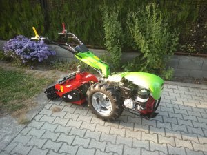 13 le-s MGM Lampacrescia Castoro Super Honda ipari kivitelű síkelőkészítő-talajszekcionáló egytengel - kép 5