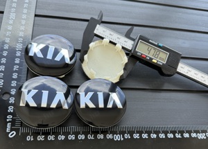 Új KIA 58mm Alufelni Felni Kupak Közép Embléma Felnikupak C5314K58 - kép 2