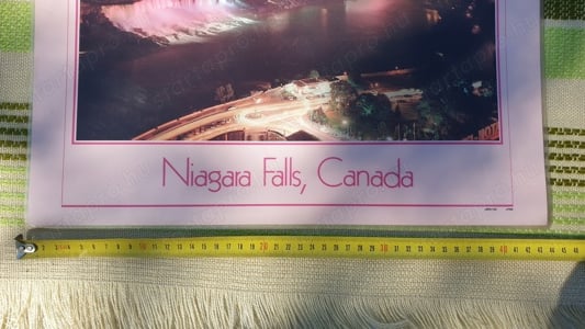 Niagara vízesés laminált kép, hangulatkép, fénykép eladó - kép 2