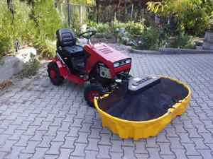 Panter FD-5 minitraktor dobos kaszával, (Cseh gyártmányú), 16 LE-s, szenzációs áron - kép 8