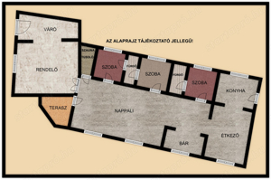 Jánoshalma központban 300 m2-es, extrán felszerelt ház eladó! - kép 3