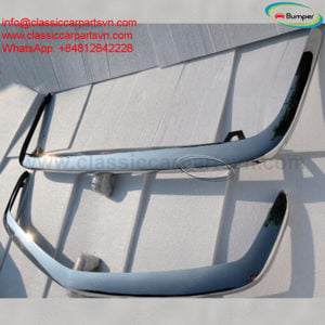 Triumph Spitfire MK4, MK3 GT6, 1500 bumpers by stainless steel new  - kép 2