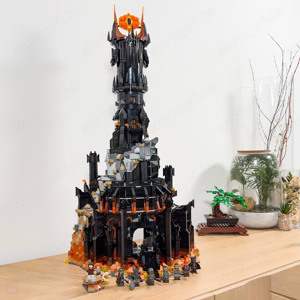 Lego komp. Gyűrűk Ura 10333 Hobbit Barad-dúr Barad Dúr Torony LEPIN ÚJ - kép 4