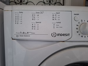 Használt Indesit IWSND 61253 Keskeny Elöltöltős Mosógép [H16062] 1 hónap garanciával - kép 3