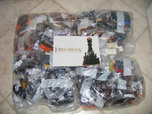 Lego komp. Gyűrűk Ura 10333 Hobbit Barad-dúr Barad Dúr Torony LEPIN ÚJ - kép 2