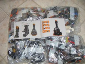 Lego komp. Gyűrűk Ura 10333 Hobbit Barad-dúr Barad Dúr Torony LEPIN ÚJ - kép 10