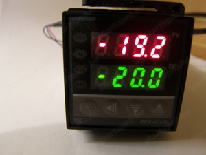 Hőfokszabályzó -50 +450 PT100 szenzor hőfokszabályozó ON OFF vagy PID - kép 3