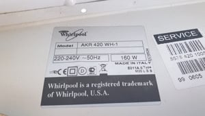 Whirlpool páraelszívó eladó - kép 13