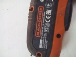 Csavarbehajtó alkatrésznek eladó,Black&Decker,mechanika hibás,az akku jó. - kép 3