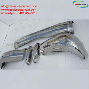 Volvo Amazon Station Wagon Estate P220 (1962-1969) bumpers by stainless steel  - kép 4