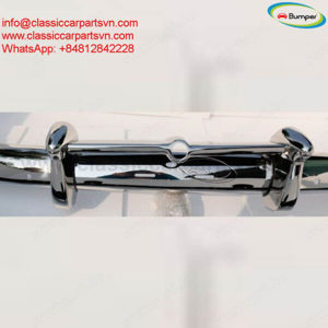Volvo PV 444 (1947-1958) bumpers with bullhorns overriders by stainless steel  - kép 3