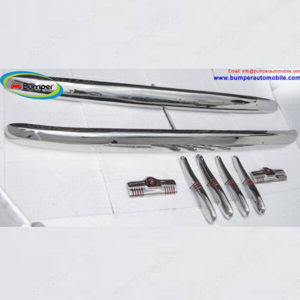 Volvo 830, 831, 832, 833, 834 (1950-1958) bumpers by stainless steel new - kép 3