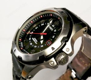 Működő retró Timex Indiglo Expedition 905 ST Quartz, nagy méretű csuklóra férfi karóra - kép 3