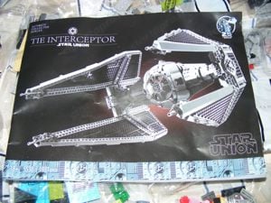 Lego komp. Star Wars 75382 Tie Interceptor Elfogóvadász UCS Lepin ÚJ - kép 3