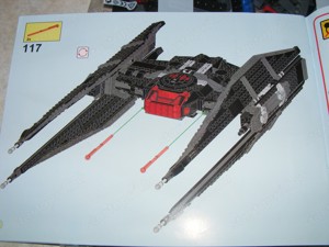 Lego komp. Star Wars Kylo Ren 75179 Tie Fighter Lepin ÚJ - kép 3