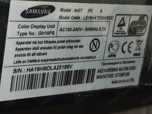 Samsung GH19PS 940T 19" LCD monitor jól működő - kép 3