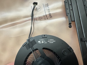 Lenovo ThinkPad T15P Gen 1 heatsink hűtés ventilátor 5H40X89394 - kép 9