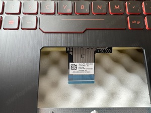  Asus FX504 FX504GD világítós magyar billentyűzet komplett 90NR00J1-R31HU1  - kép 2