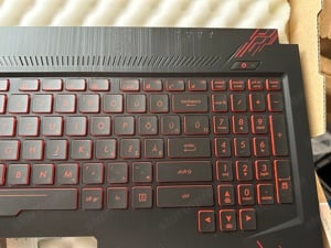  Asus FX504 FX504GD világítós magyar billentyűzet komplett 90NR00J2-R31HU1  - kép 2