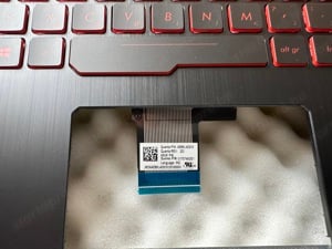  Asus FX504 FX504GD világítós magyar billentyűzet komplett 90NR00J3-R31HU1  - kép 4