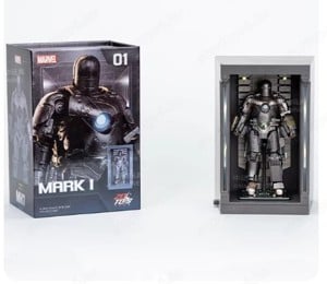 Iron Man 4 inches figura Mark I bontatlan ZD Toys   - kép 2