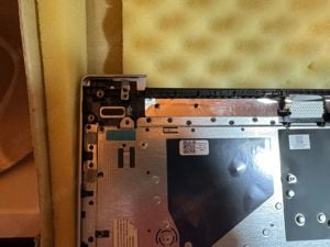 Lenovo Ideapad 5-15ITL05, 5-15ARE05 5-15ALC05 világítós magyar billentyűzet komplett 5CB1A24867  - kép 5